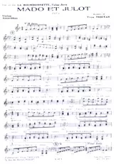 descargar la partitura para acordeón Mado et Julot (Java) en formato PDF