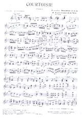 descargar la partitura para acordeón Courtoisie (Polka) en formato PDF
