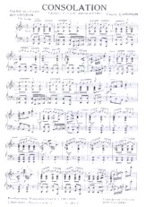 télécharger la partition d'accordéon Consolation (Tango) au format PDF