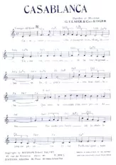 descargar la partitura para acordeón Casablanca (Slow) en formato PDF