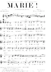 scarica la spartito per fisarmonica Marie (One Step) in formato PDF
