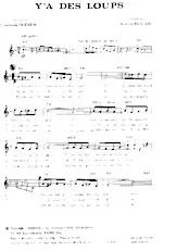 download the accordion score Y'a des loups in PDF format