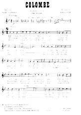télécharger la partition d'accordéon Colombe (Valse Chantée) au format PDF