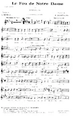 télécharger la partition d'accordéon Le Fou de Notre Dame OU Esméralda (Valse)  au format PDF