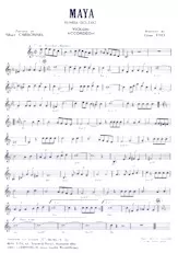 descargar la partitura para acordeón Maya (Rumba Boléro) en formato PDF
