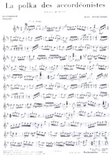 télécharger la partition d'accordéon La polka des accordéonistes au format PDF