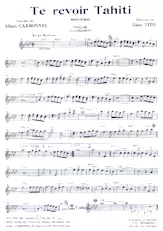 download the accordion score Te revoir Tahiti in PDF format