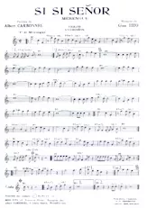 descargar la partitura para acordeón Si Si Señor (Meringue) en formato PDF