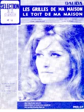 télécharger la partition d'accordéon Les grilles de ma maison (Chant : Dalida) au format PDF