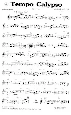 télécharger la partition d'accordéon Tempo Calypso au format PDF