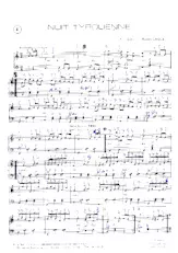 descargar la partitura para acordeón Nuit Tyrolienne (Valse) en formato PDF