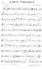 download the accordion score Baïon Parisien in PDF format