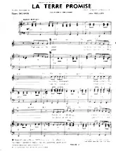 download the accordion score La terre promise (California dreaming) (Chant : Richard Anthony) in PDF format