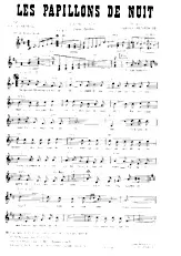 download the accordion score Les papillons de nuit (Chant : Damia) (Valse) in PDF format