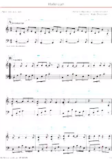 télécharger la partition d'accordéon Hallelujah (Piano + Aide) au format PDF