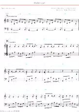 download the accordion score Hallelujah (Piano + Aide) in PDF format