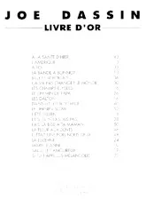 télécharger la partition d'accordéon Livre d'Or : Joe Dassin (20 Titres) au format PDF