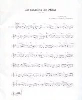 télécharger la partition d'accordéon Le ChaCha de Mika au format PDF