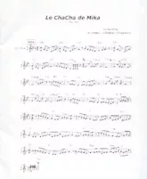 descargar la partitura para acordeón Le ChaCha de Mika en formato PDF