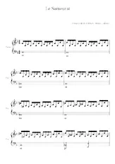 télécharger la partition d'accordéon Le Samouraï (Piano) au format PDF