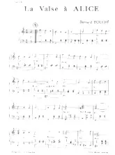 download the accordion score La valse à Alice in PDF format