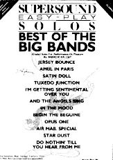 télécharger la partition d'accordéon Recueil : Best Of The Big Bands  au format PDF