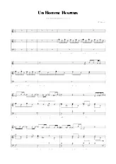 download the accordion score Un homme heureux in PDF format