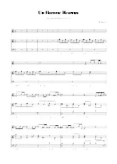 descargar la partitura para acordeón Un homme heureux en formato PDF