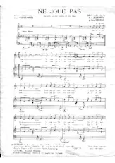 télécharger la partition d'accordéon Ne joue pas (What good does it do me) (Slow Rock) au format PDF