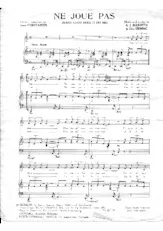 download the accordion score Ne joue pas (What good does it do me) (Slow Rock) in PDF format