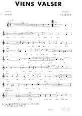 download the accordion score Viens valser in PDF format