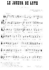 download the accordion score Le joueur de luth in PDF format