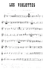 descargar la partitura para acordeón Les Violettes en formato PDF