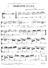 descargar la partitura para acordeón Charlotte en java en formato PDF