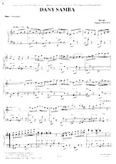 descargar la partitura para acordeón Dany Samba en formato PDF