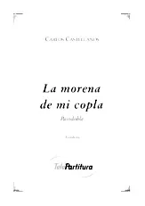 télécharger la partition d'accordéon Morena de mi copla (Paso Doble) au format PDF
