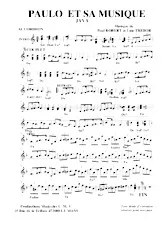 télécharger la partition d'accordéon Paulo et sa musique (Java) au format PDF