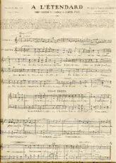 télécharger la partition d'accordéon A l'étendard (Chant Populaire en l'honneur de Jeanne d'Arc) au format PDF