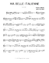 scarica la spartito per fisarmonica Ma belle Italienne (Tarentelle) in formato PDF