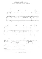 download the accordion score Goodbye my lover in PDF format