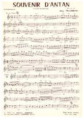scarica la spartito per fisarmonica Souvenir d'antan (Valse Musette) in formato PDF