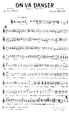 download the accordion score On va danser (Marche) in PDF format