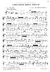 download the accordion score Choubidou Bidou Poï Poï (Chant : June Richmond) (Cha Cha Cha) in PDF format