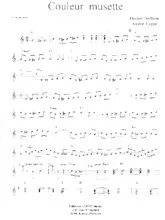 download the accordion score Couleur musette (Valse Musette) in PDF format