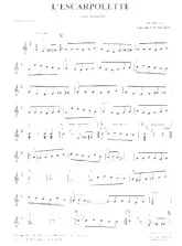 télécharger la partition d'accordéon L'escarpolette (Valse Musette) au format PDF