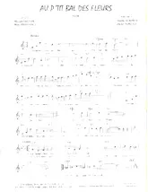 descargar la partitura para acordeón Au p'tit bal des fleurs en formato PDF