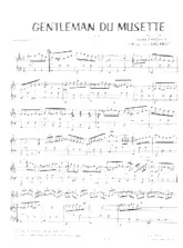 télécharger la partition d'accordéon Gentleman du musette (Valse) au format PDF
