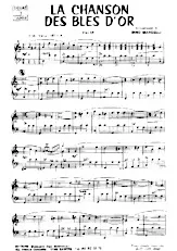 descargar la partitura para acordeón La chanson des blés d'or (Valse) en formato PDF