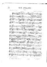 descargar la partitura para acordeón Rue Lallier (Valse) en formato PDF