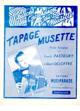 télécharger la partition d'accordéon Tapage Musette (Fantaisie Polka de Concert) au format PDF